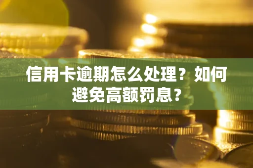 武汉信用卡逾期怎么处理？如何避免高额罚息？