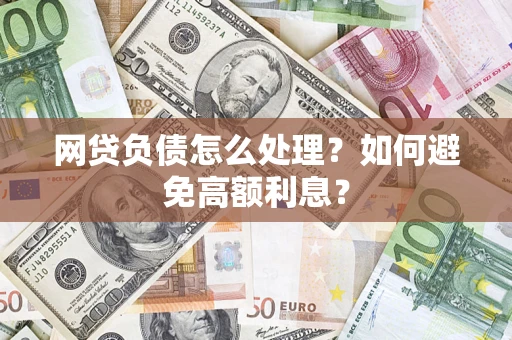 武汉网贷负债怎么处理？如何避免高额利息？