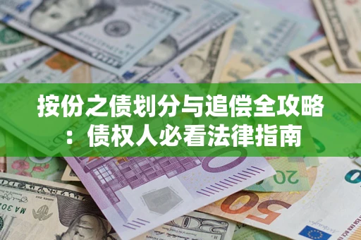 武汉按份之债划分与追偿全攻略：债权人必看法律指南