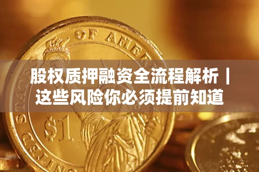 武汉股权质押融资全流程解析｜这些风险你必须提前知道