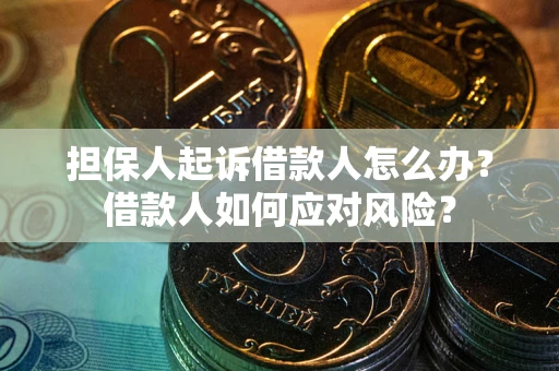 武汉担保人起诉借款人怎么办？借款人如何应对风险？