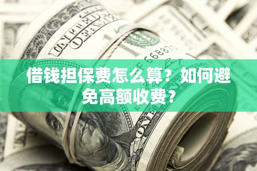 武汉借钱担保费怎么算？如何避免高额收费？