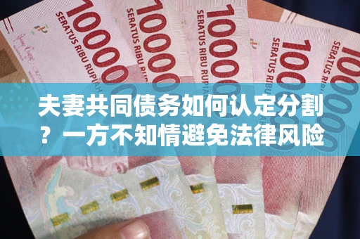 武汉夫妻共同债务如何认定分割？一方不知情避免法律风险必看！